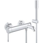 Смеситель для ванны GROHE Essence+ с душевым гарнитуром, хром (33628001)
